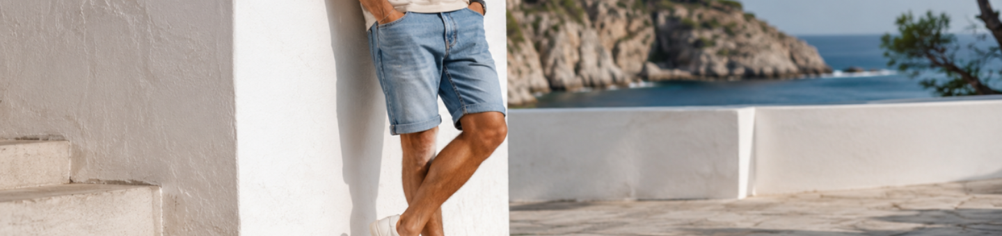 denim shorts